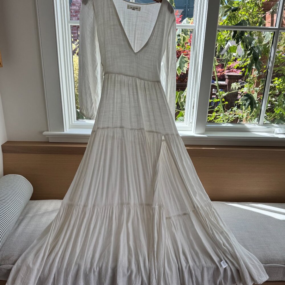 L*Space Hanna Maxi Dress In White (Small)